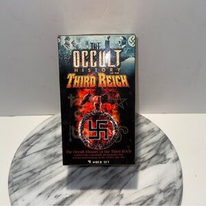 4 VHS BOX SET : THE OCCULT HISTORY OF THE THIRD REICH (Hitler~Kimmler~SS